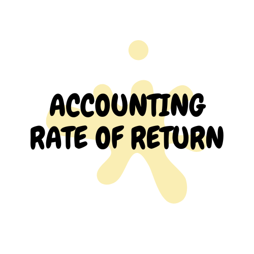 Accounting Rate of Return